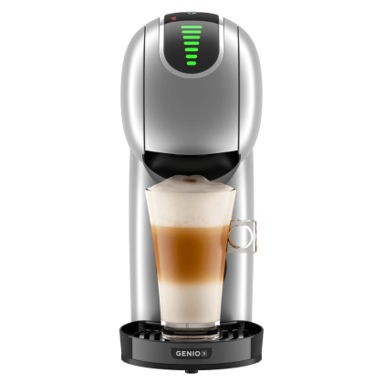 Фронтална визия на кафемашина NESCAFÉ® Dolce Gusto® Genio S Touch by Krups® - Silver