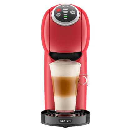 Фронтална визия на кафемашина NESCAFÉ® Dolce Gusto® Genio S Plus by Krups® - Red 