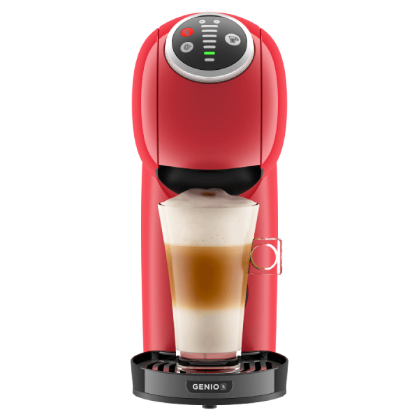 Фронтална визия на кафемашина NESCAFÉ® Dolce Gusto® Genio S Plus by Krups® - Red