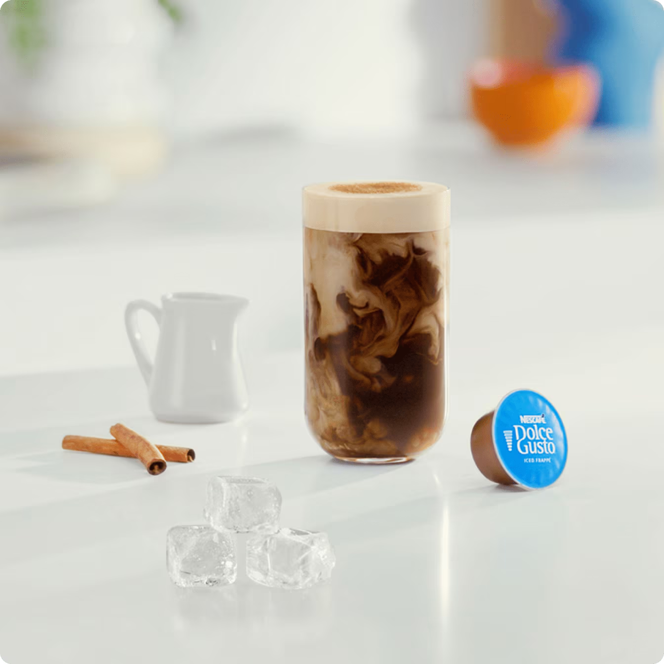Iced coffee drink